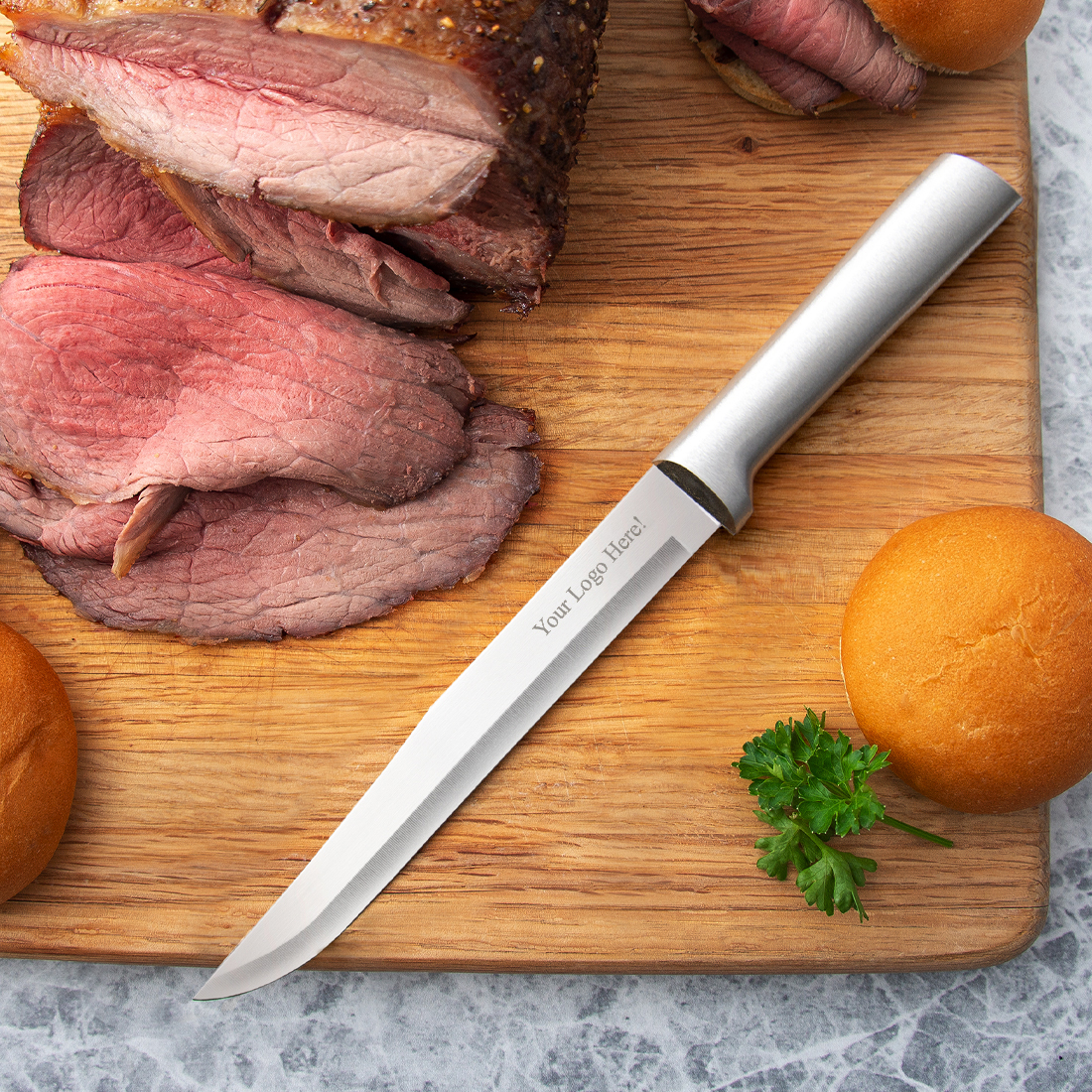 Slicer Knife w/Silver Handle 3