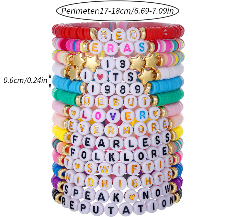 Letter Customized Beaded Bracelets 2