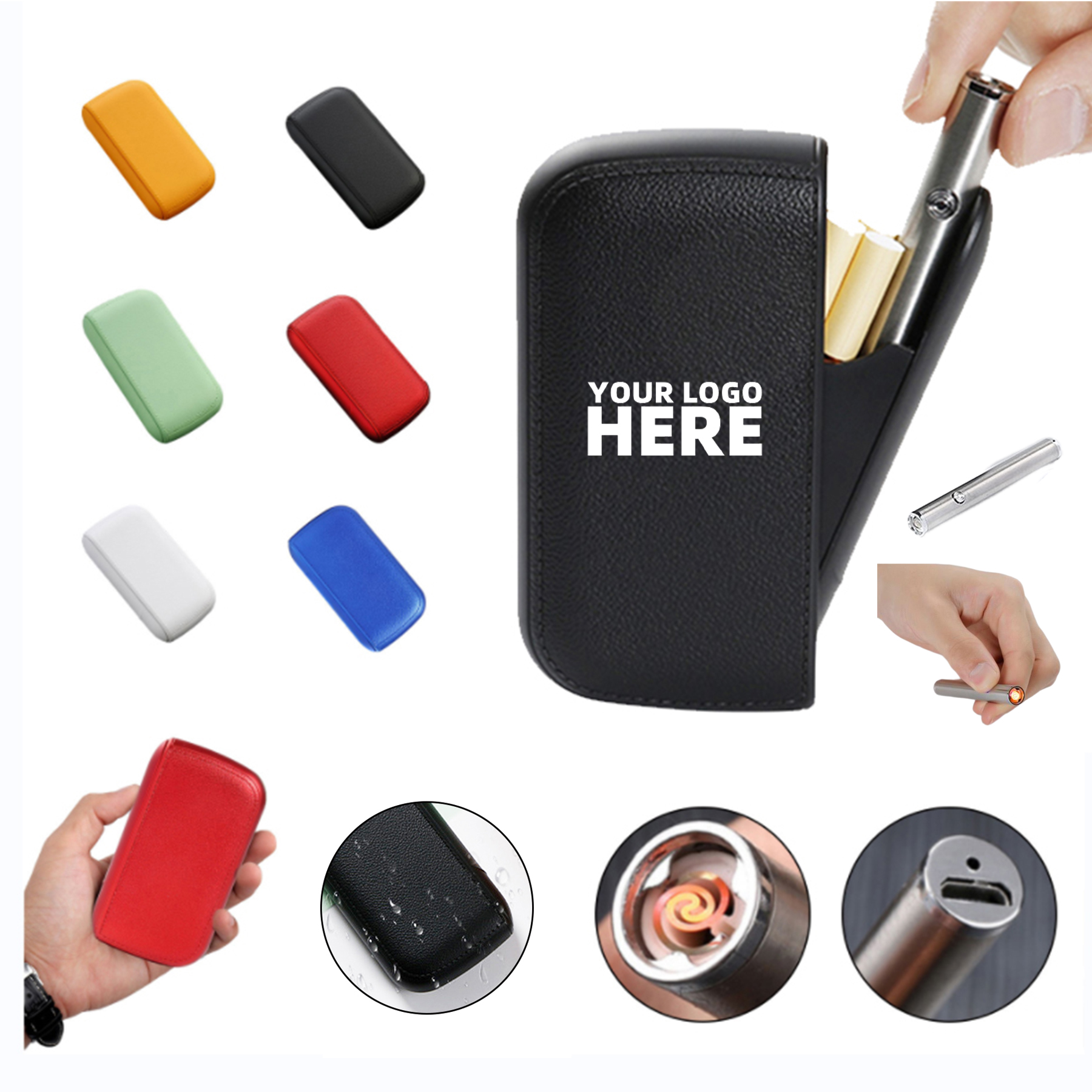 Cigarette Case With Lighter 2