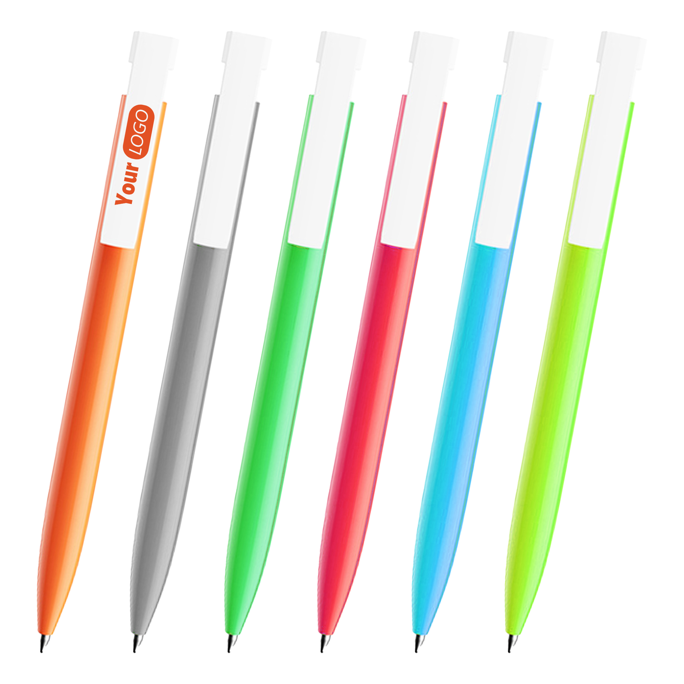 Plastic Custom Neutral Advertising Pen 1
