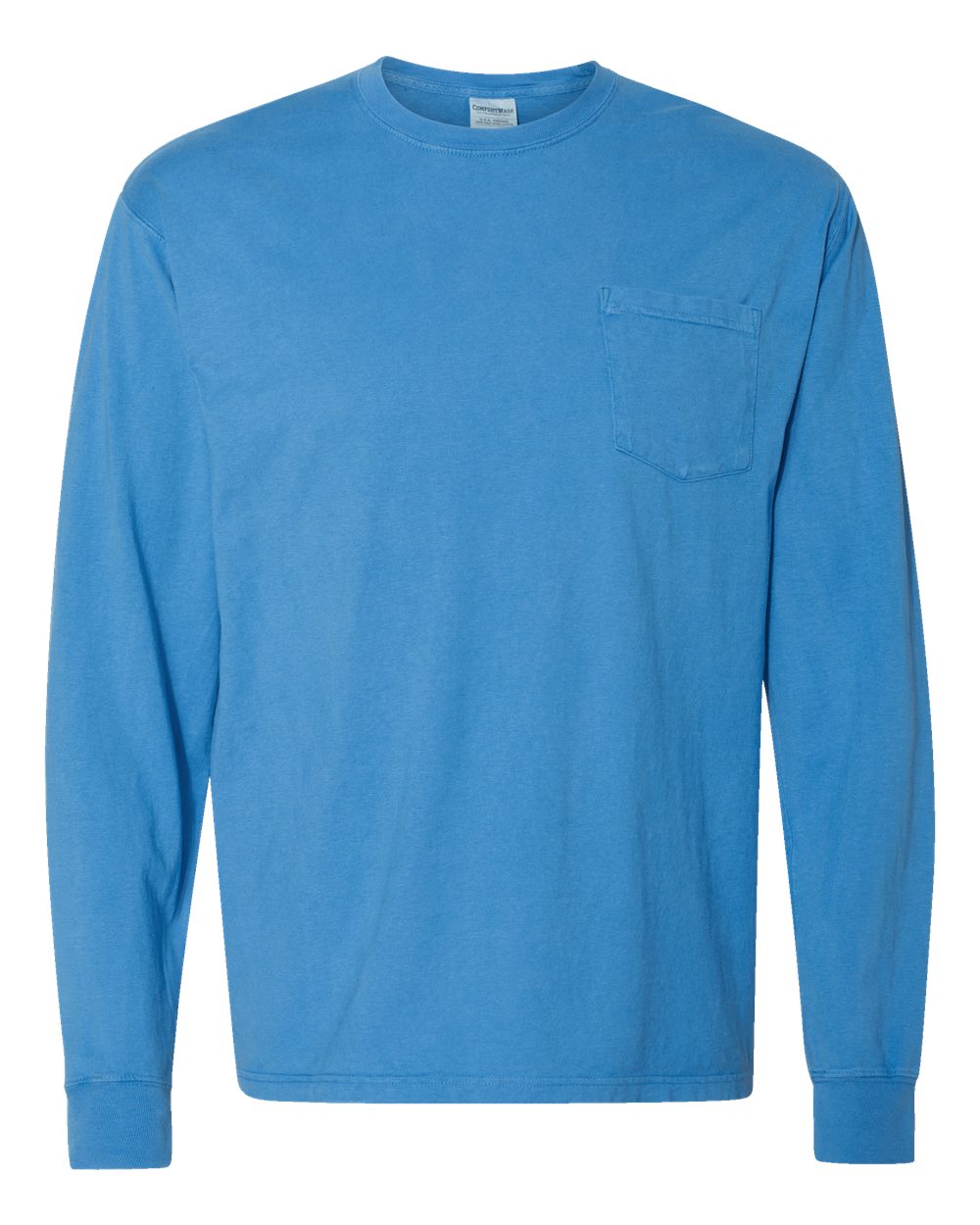 Unisex Garment-Dyed Long Sleeve T-Shirt With a Pocket - GDH250 42