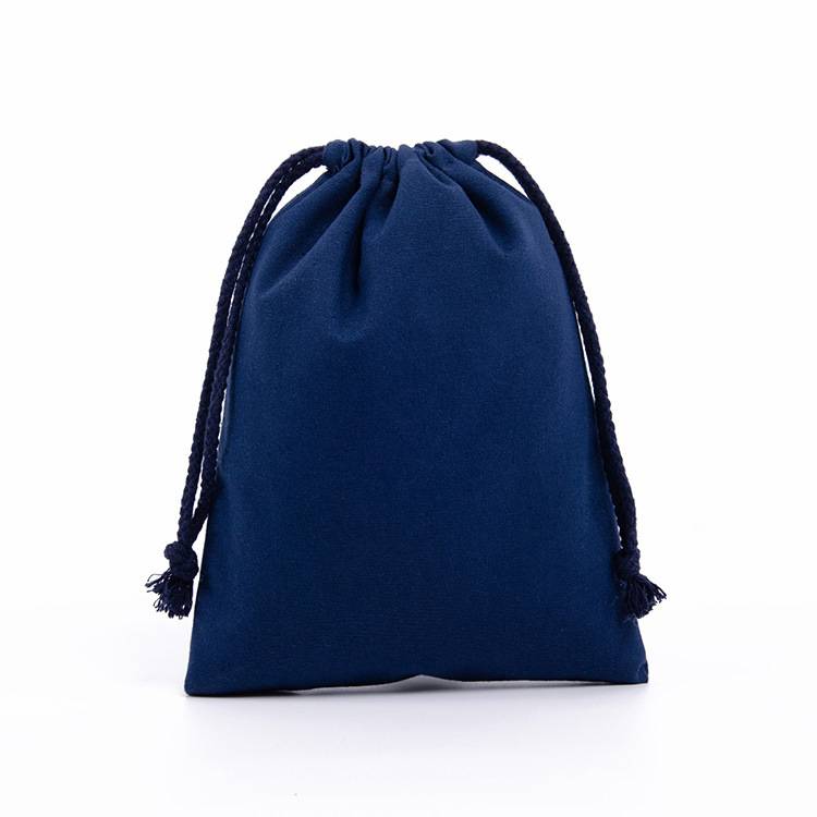 Portable Cotton Drawstring Bag 9