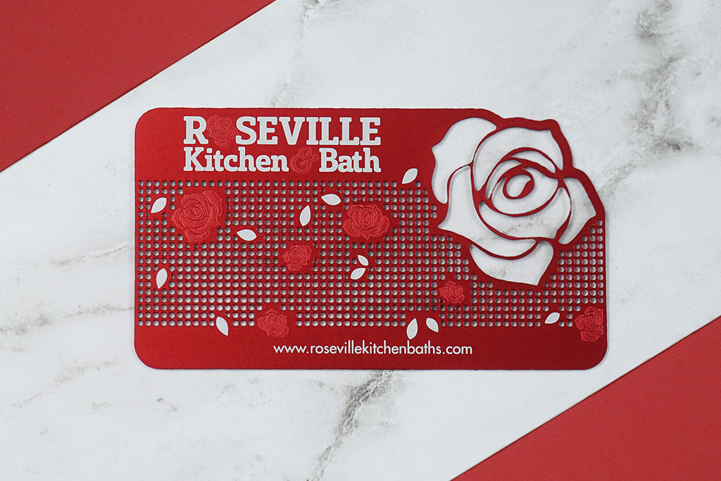 Aluminum Business Cards 15