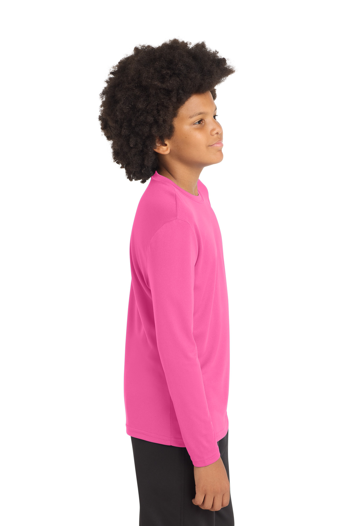 Sport-Tek Youth Long Sleeve PosiCharge Competitor Tee. YST350LS 112