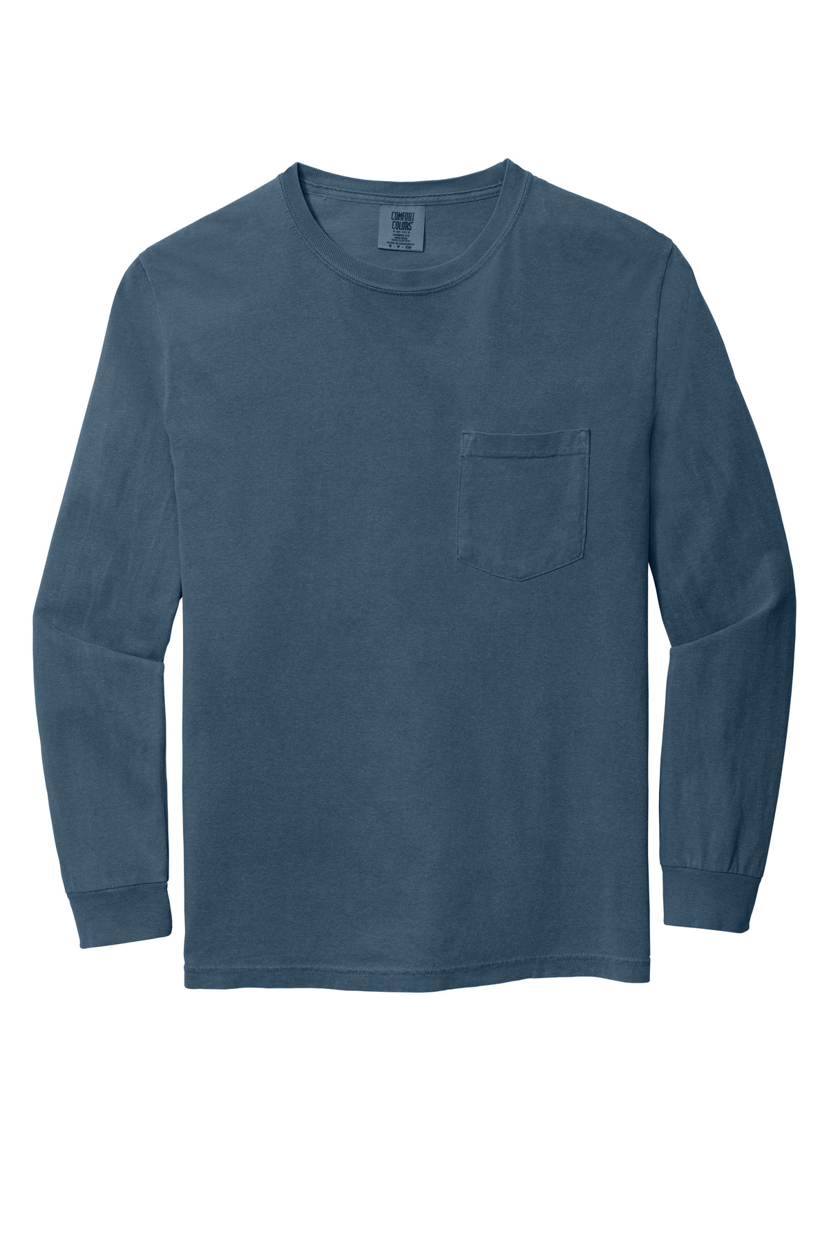 COMFORT COLORS Heavyweight Ring Spun Long Sleeve Pocket Tee. 4410 181