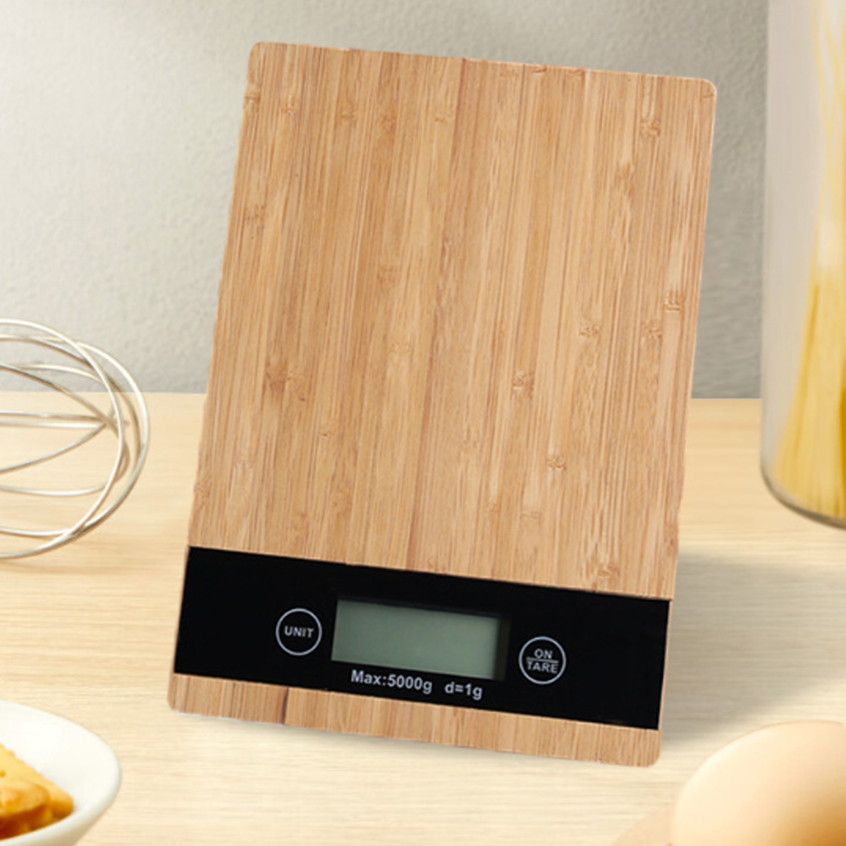 Bamboo Digital Kitchen Scale 5