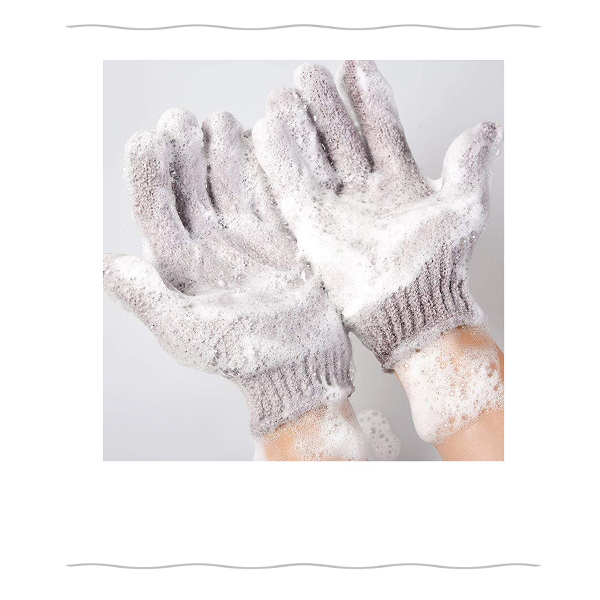 Nylon Bath Towels And Gloves 1