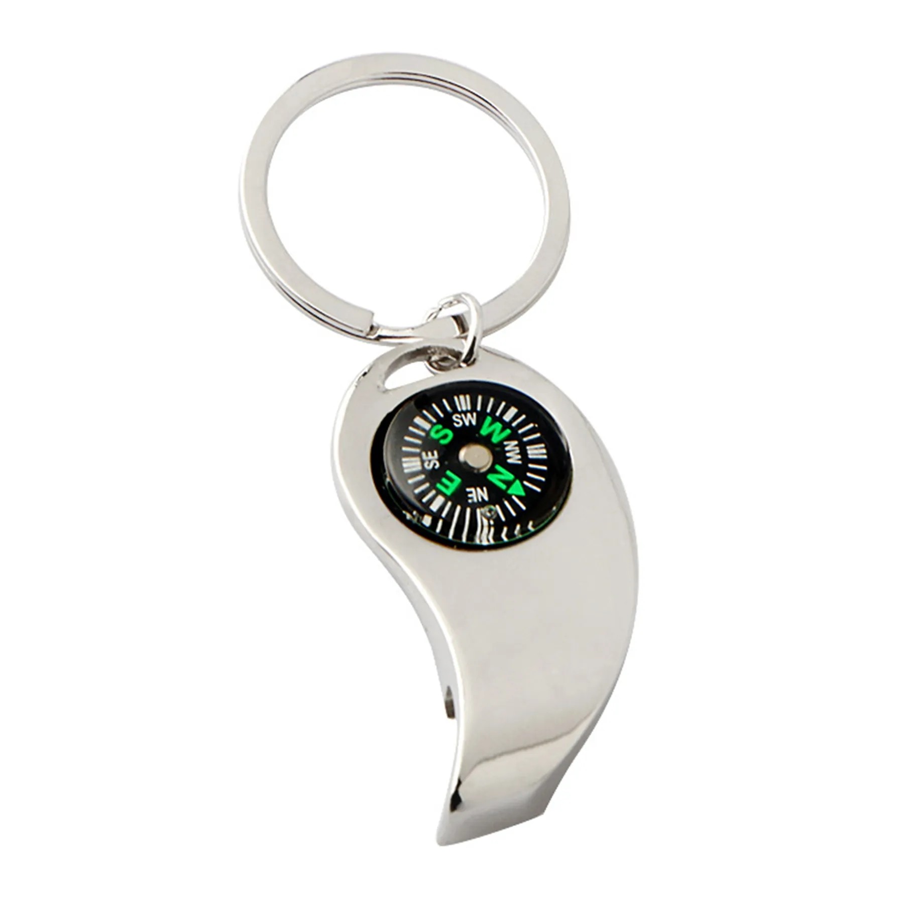 Compass Bottle Opener Keychain 2