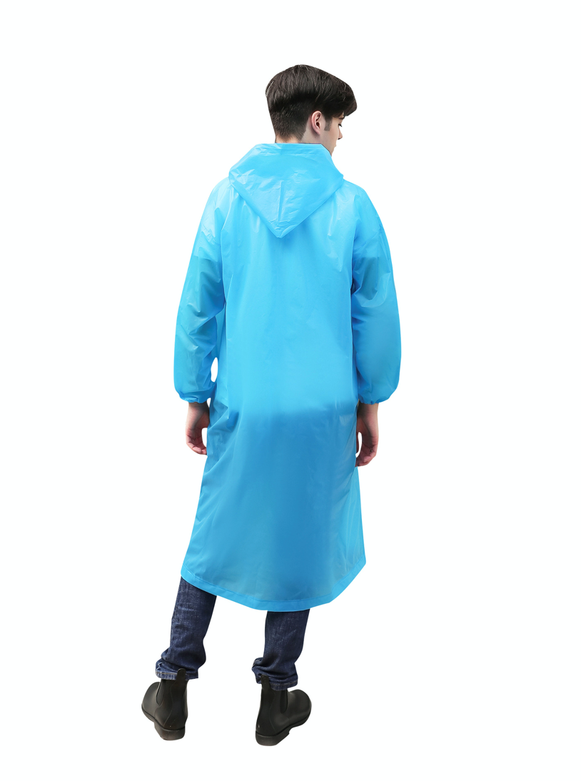 Disposable poncho with sleeves 4