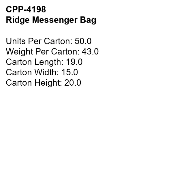 Ridge Messenger Bag 14