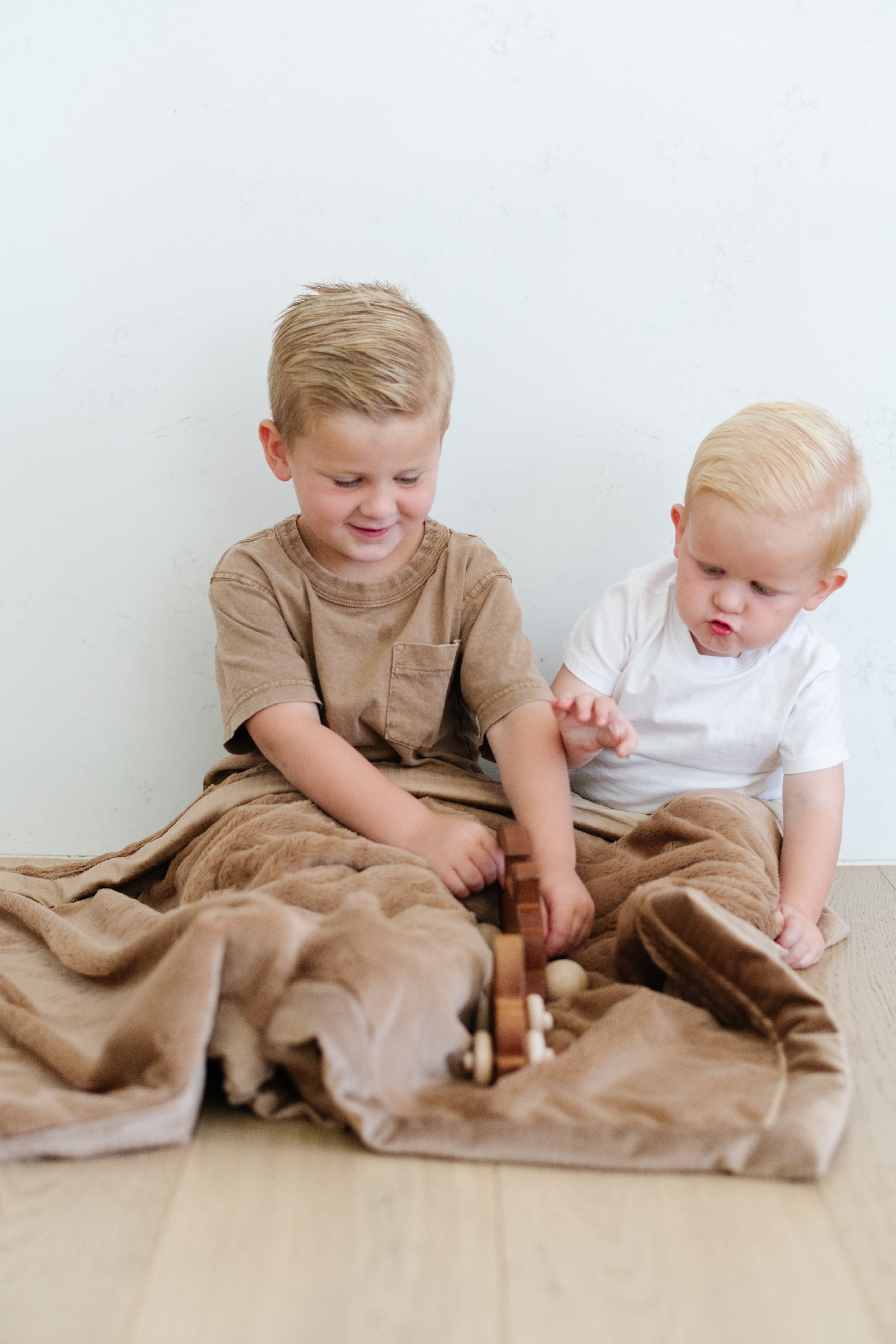 Lush Hazelnut-Toddler Luxury Blanket (40x60) 1