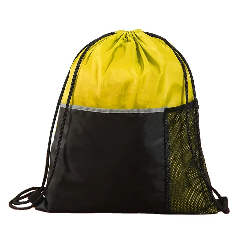 Drawstring Backpack String Bag 7