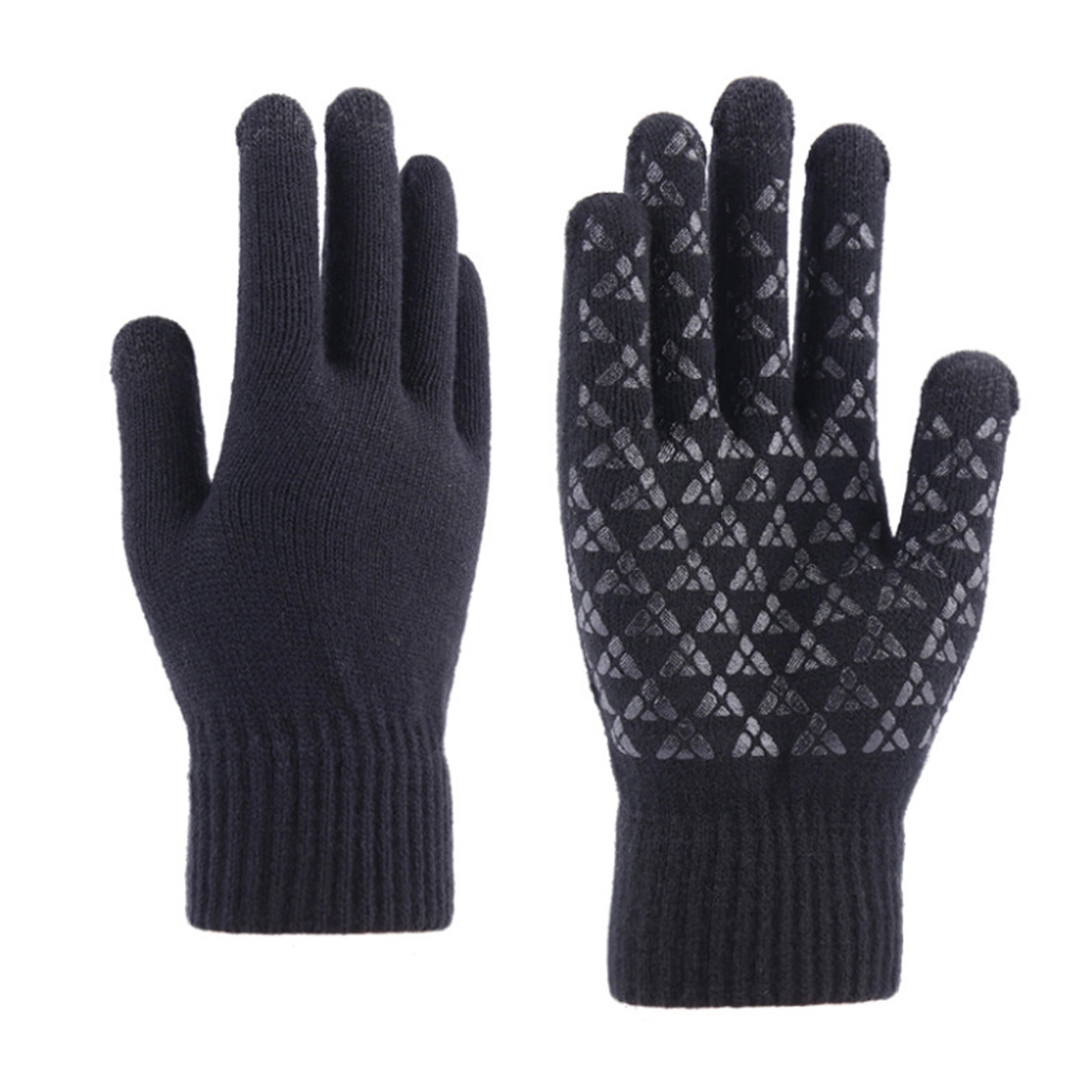 Knitted Warm Touch Screen Gloves