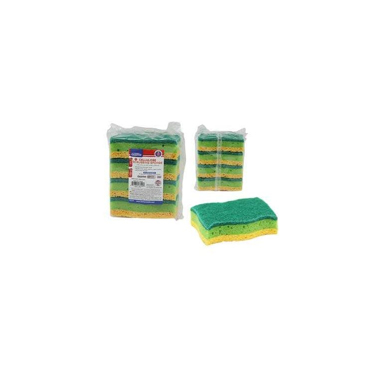 Scrubbing Cellulose Sponges 4pc 2