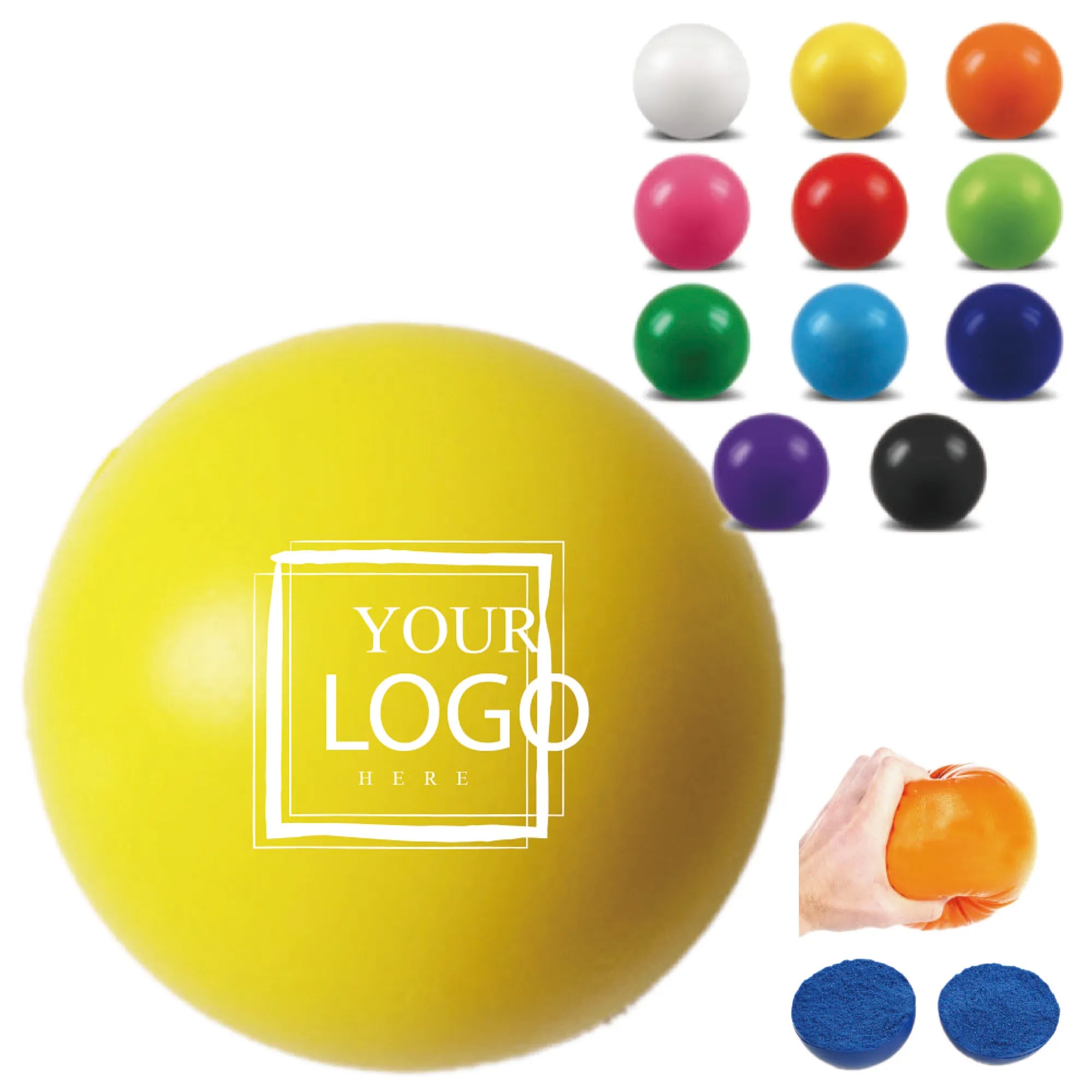 Custom Printed Round Stress Reliever 6