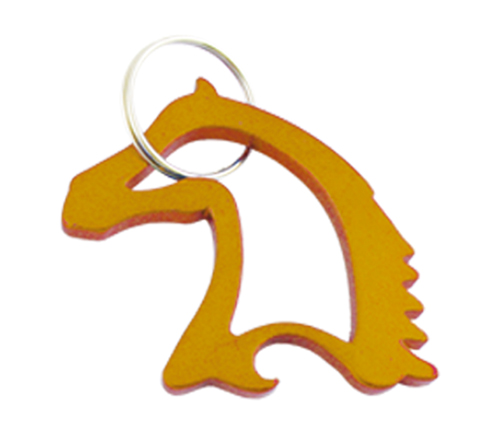 Horse Head Bottle Opener w/Key Ring 10