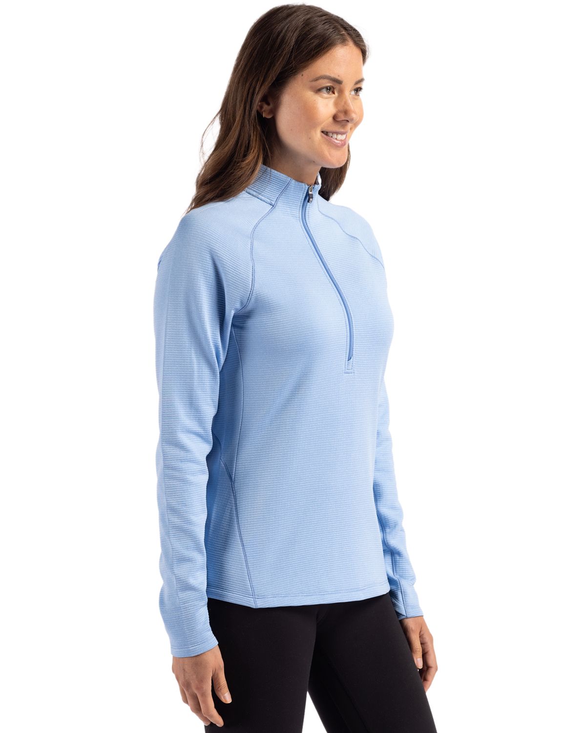 Peshastin Fleece Recycled Womens Half Zip Pullover