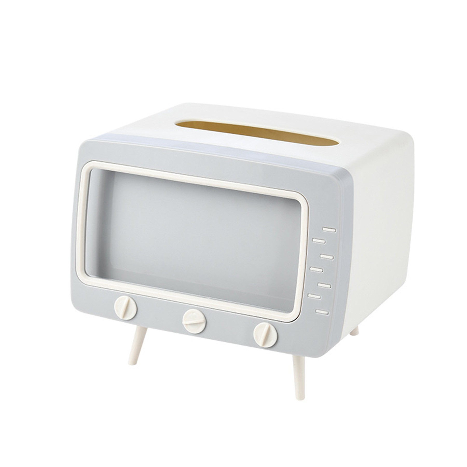Creative Cartoon TV-Style 2-In-1 Phone Holder And Tissue Box 6