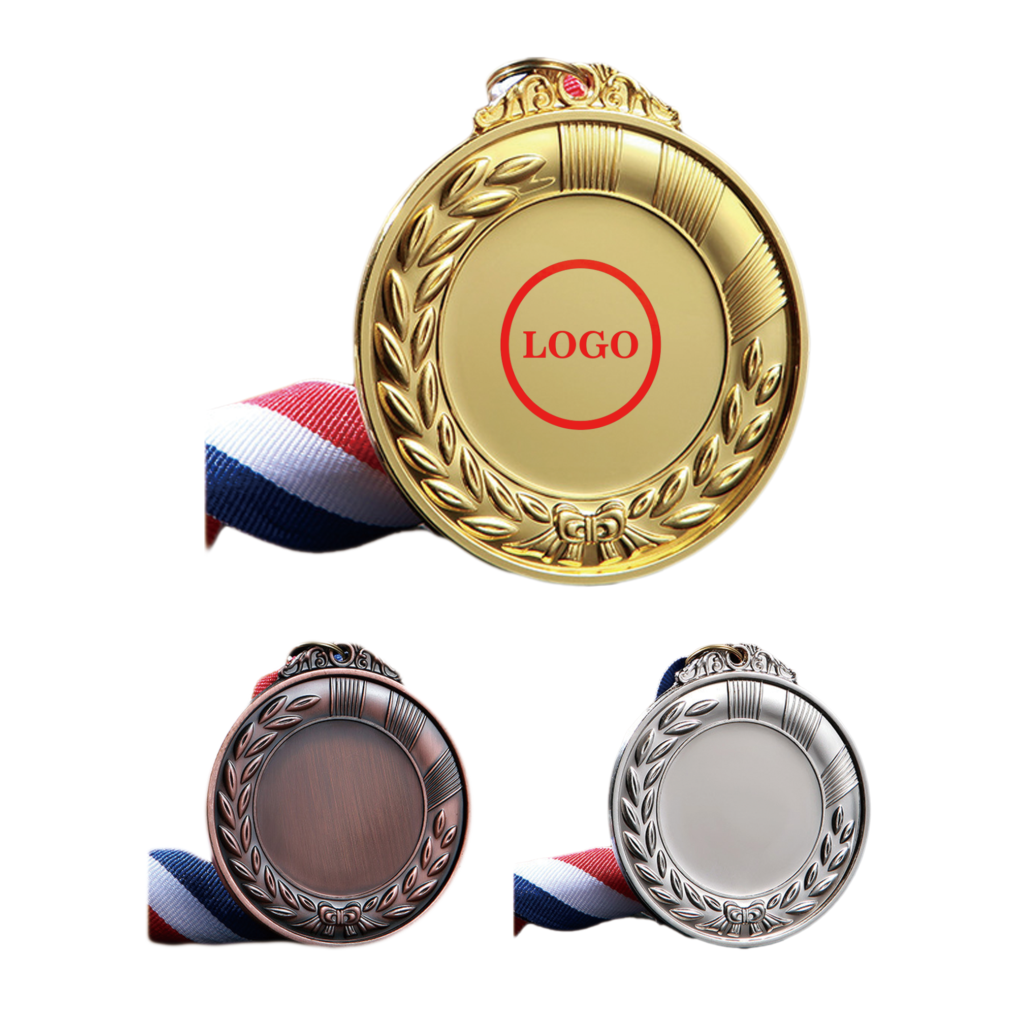 Winner Medals Gold Silver Bronze Prizes for Competitions 1