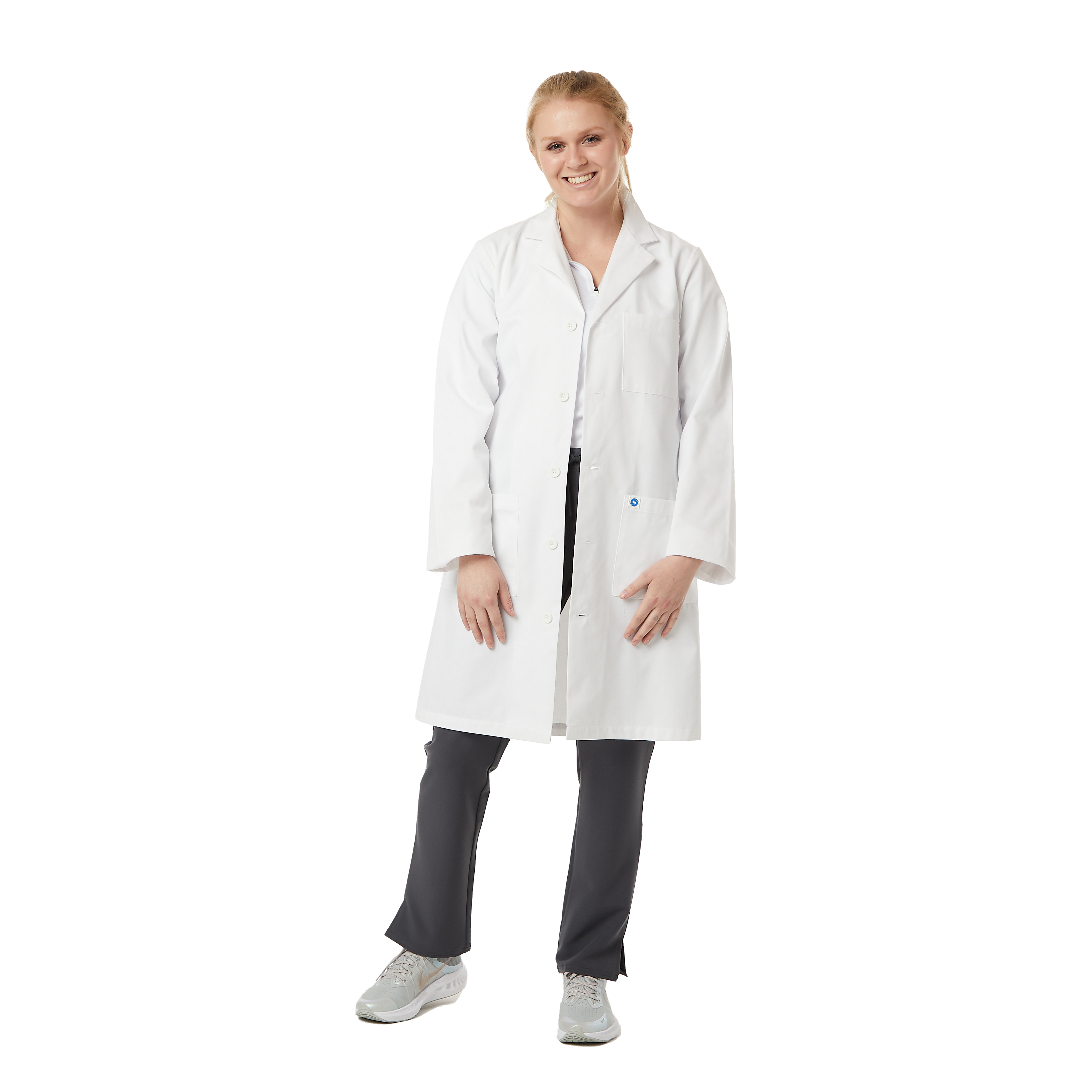 40" Twill Antimicrobial Lab Coat 6