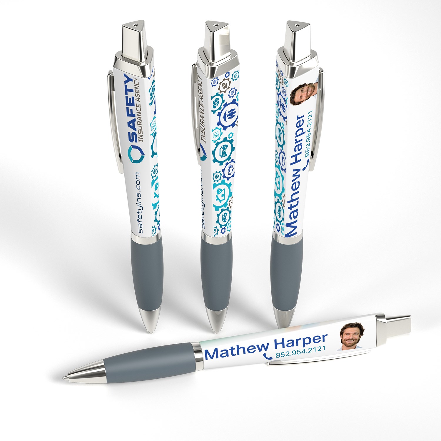 Retractable Performance Pen™ with Clip 7