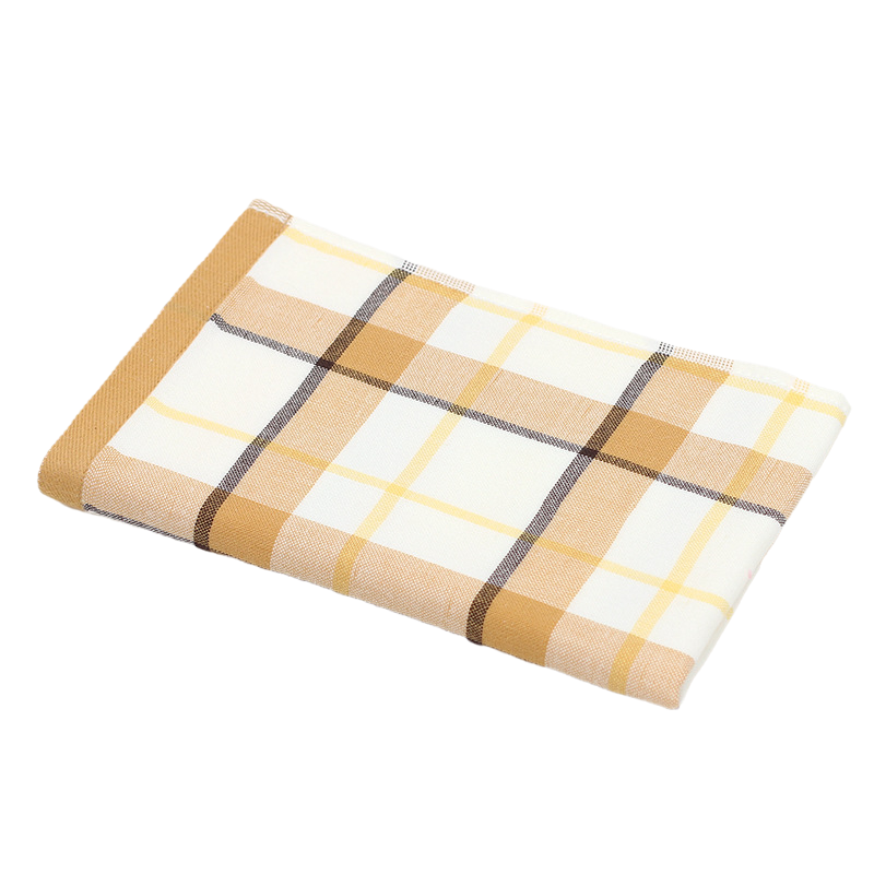 Custom Gift 100% Cotton Soft Plaid Hand & Face Towel 5