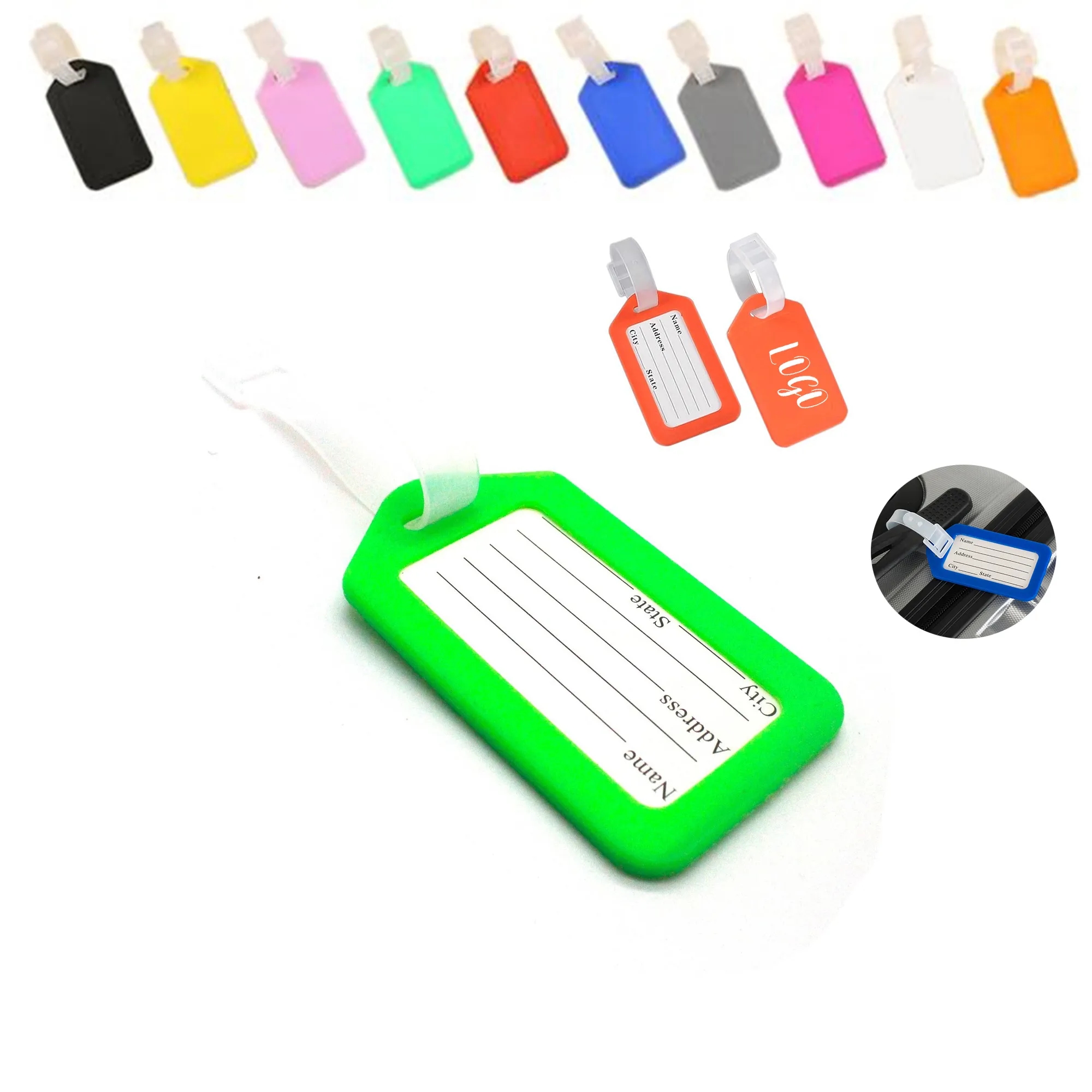 Plastic Luggage Tag 12