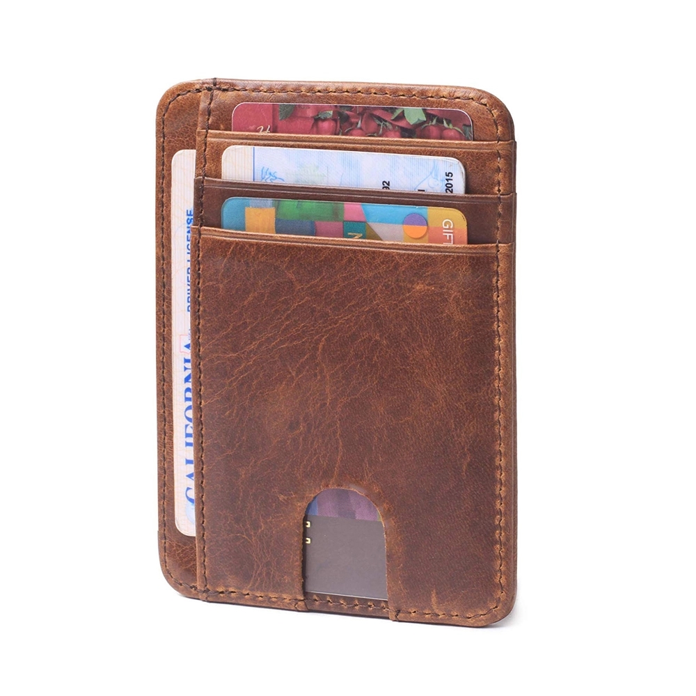Rfid Blocking Slim Front Wallet 10