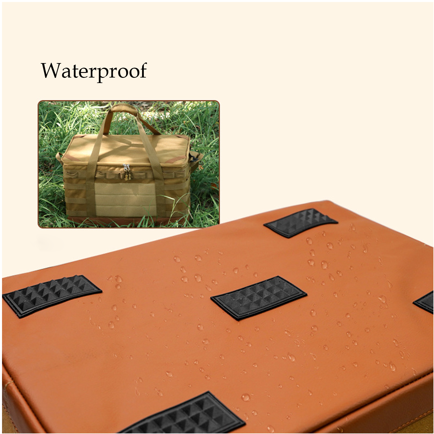 Outdoor large capacity waterproof picnic bag 5