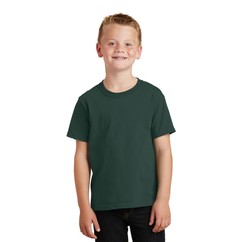 Port & Company - Youth Core Cotton Tee. 116