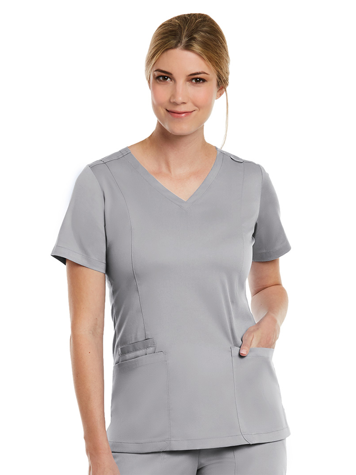 Maevn - Matrix - Women's Three-Pocket V-Neck Top 38