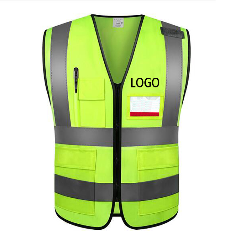 Reflective Safety Vest With Strips 3
