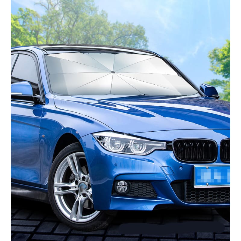 Custom Car Windshield Sunshade Umbrellas 3
