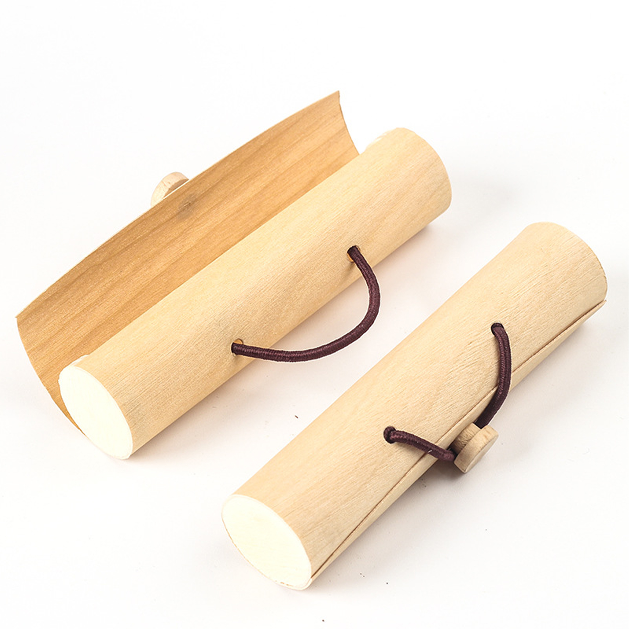 Wood Cylindrical Jewelry Box 5