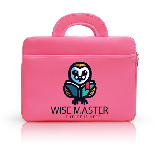 Laptop Sleeve with Zip Closure, Front Pocket, and Handles - 4