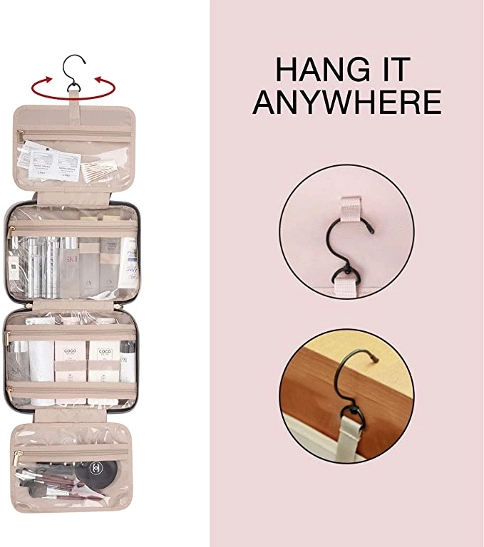 Toiletry Travel Bag With Hanging Hook 4