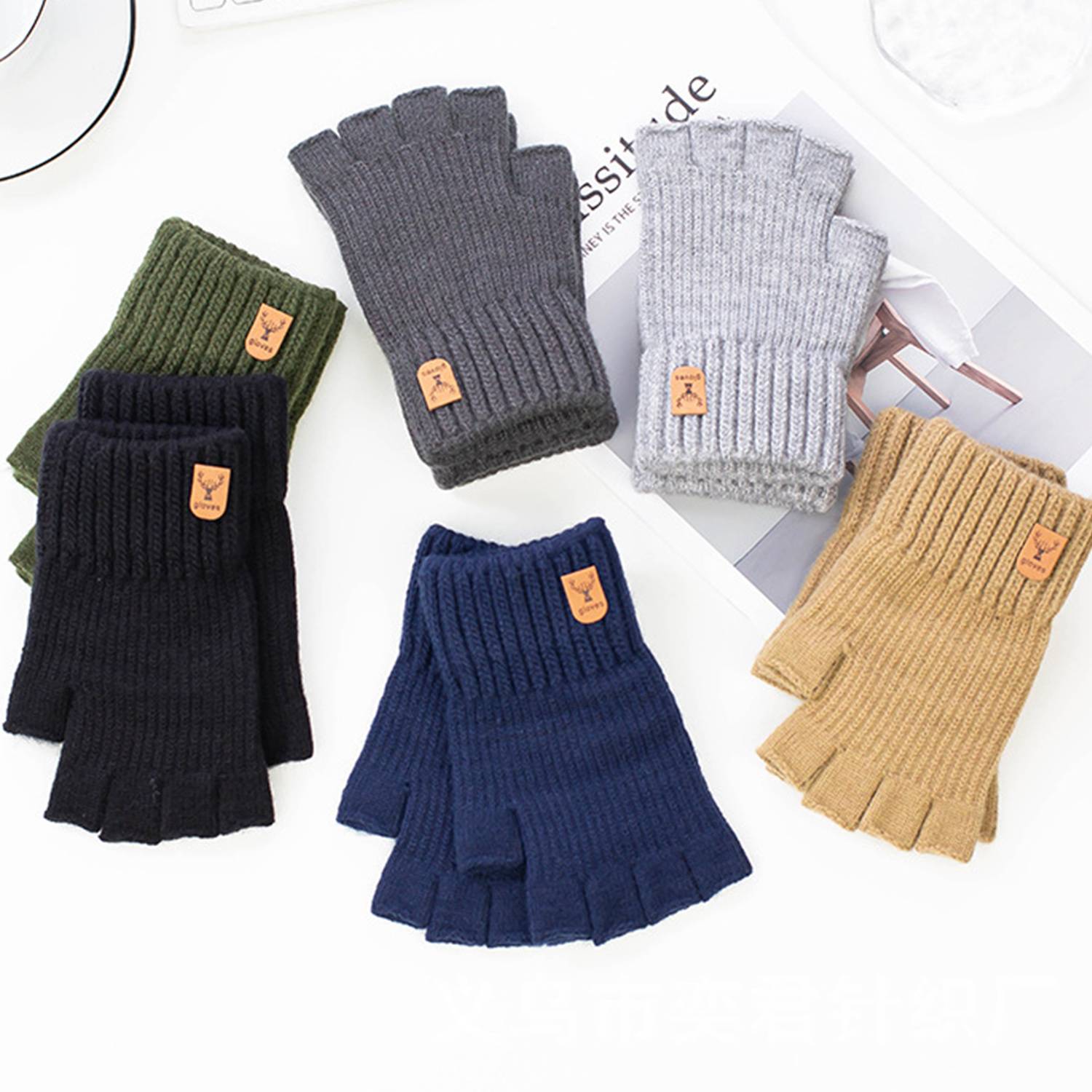 Custom Knit Fingerless Gloves 5