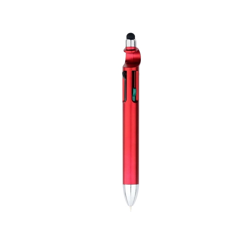 Tri-Color Pen with Stylus and C-Phone Holder 3