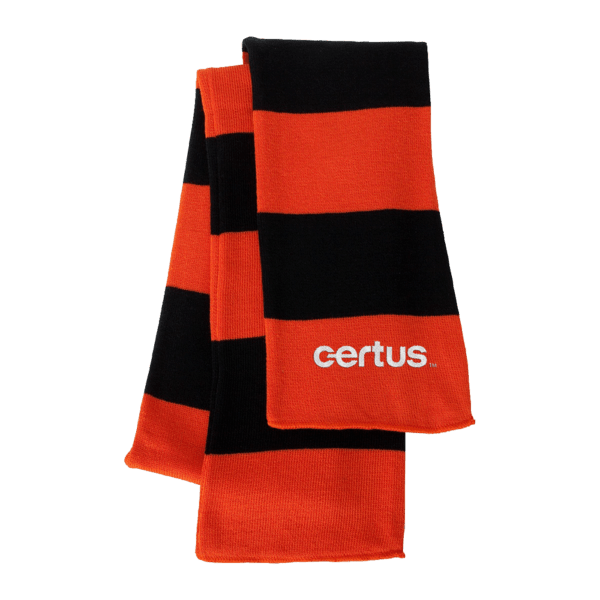 Sportsman SP02 Rugby Striped Knit Scarf 16