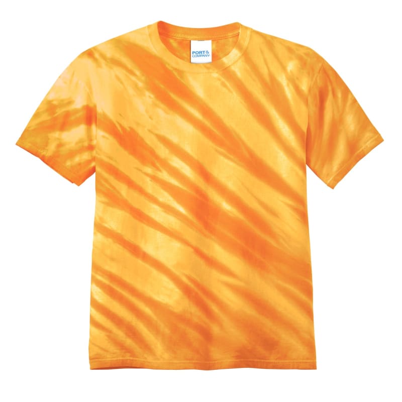 Port & Company - Tiger Stripe Tie-Dye Tee. 20