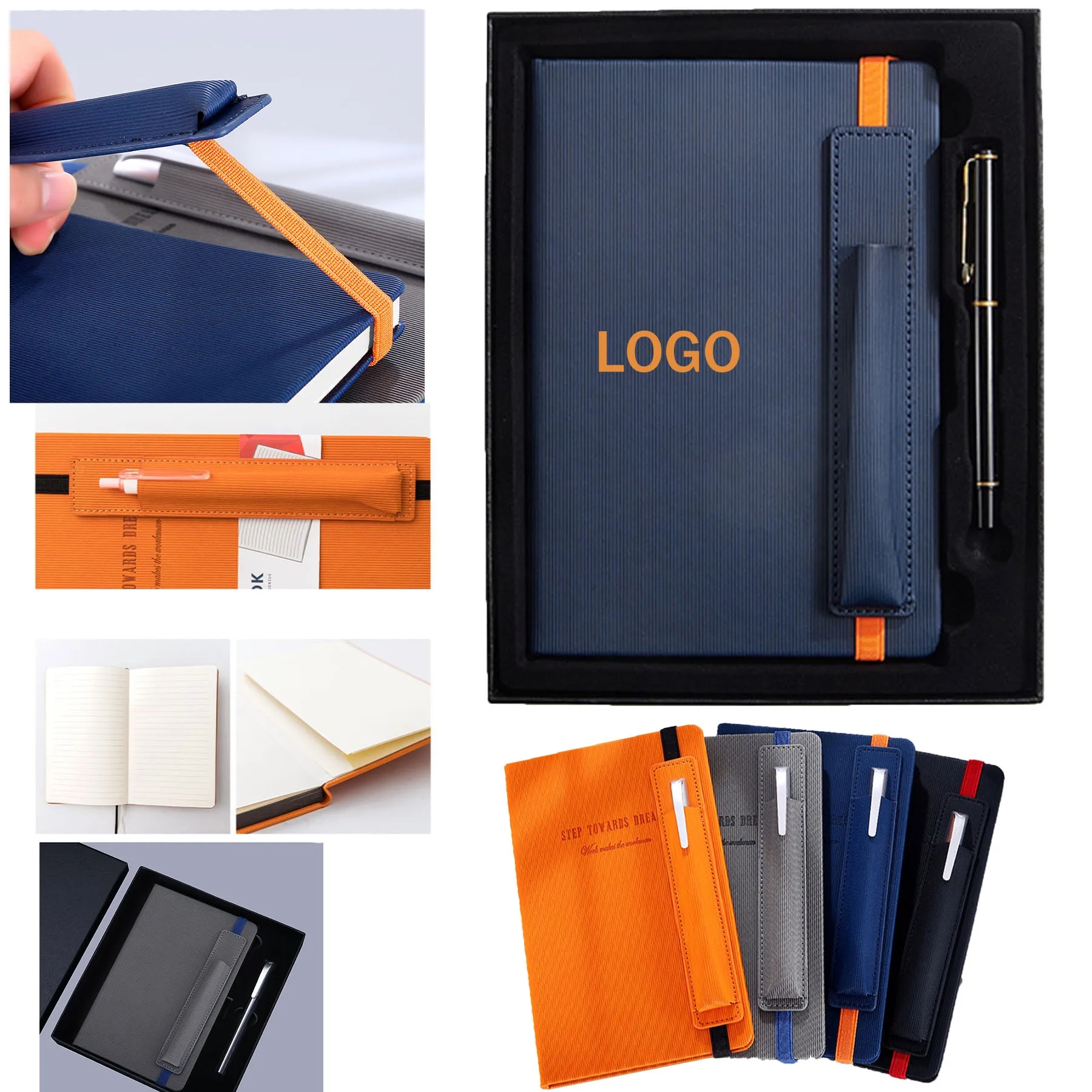 Leather Planner Gift Set with Pen 5