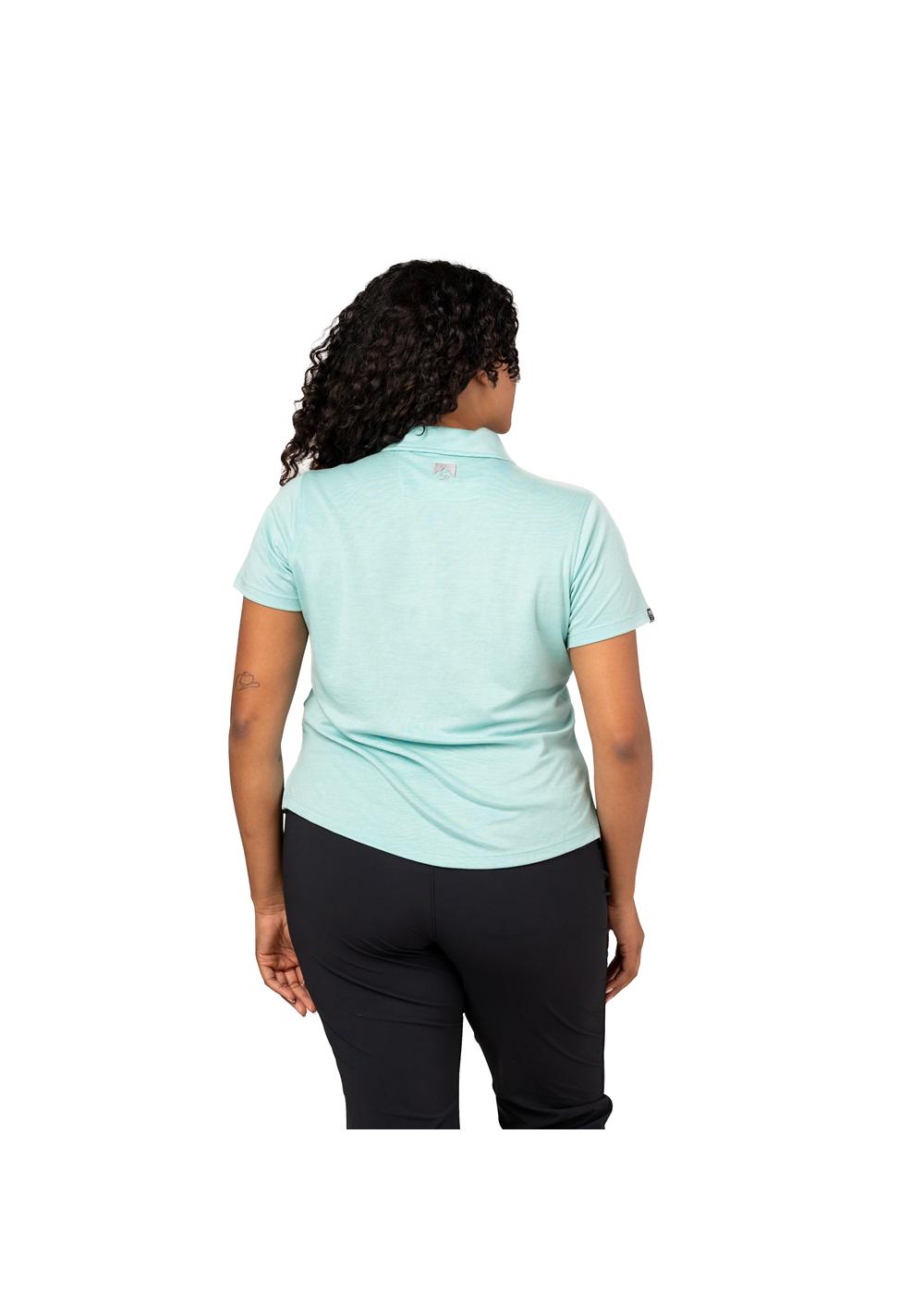 Storm Creek Women's Renewer Poly/Lyocell Blend Short Sleeve Polo 6
