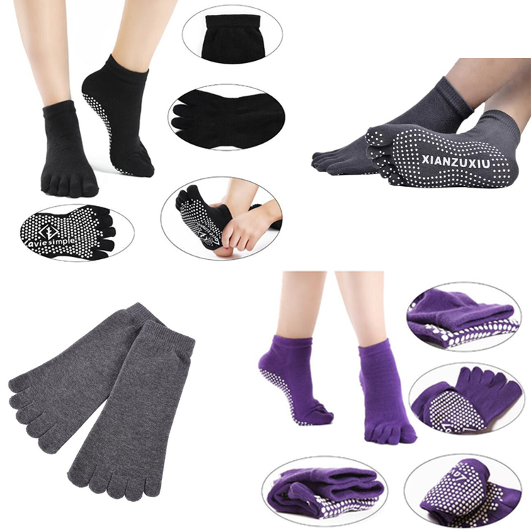 Silkscreen Non Slip Yoga Socks 2