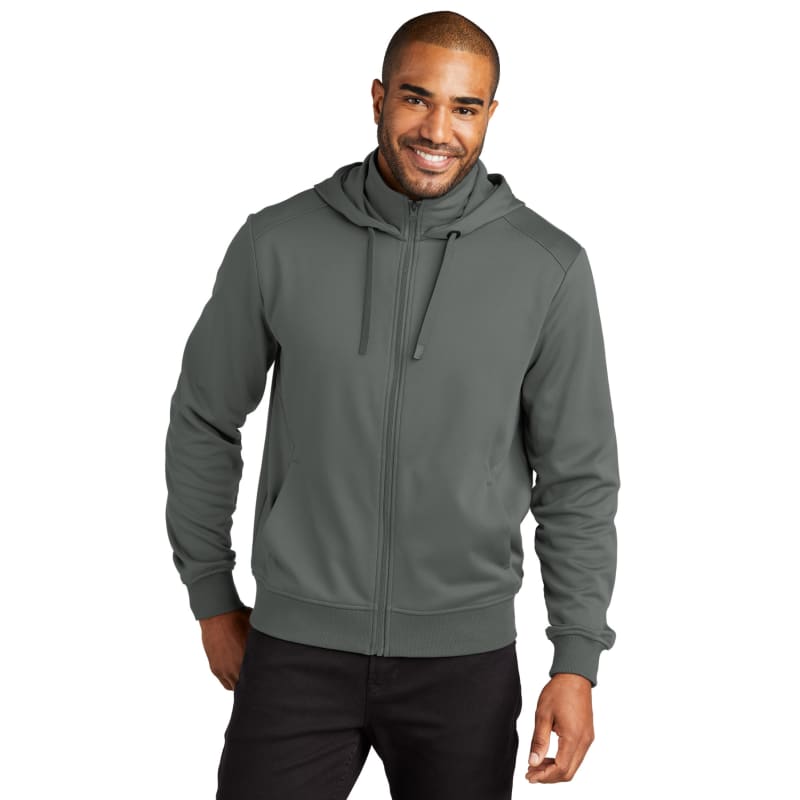 Port Authority Smooth Fleece Hooded Jacket 9