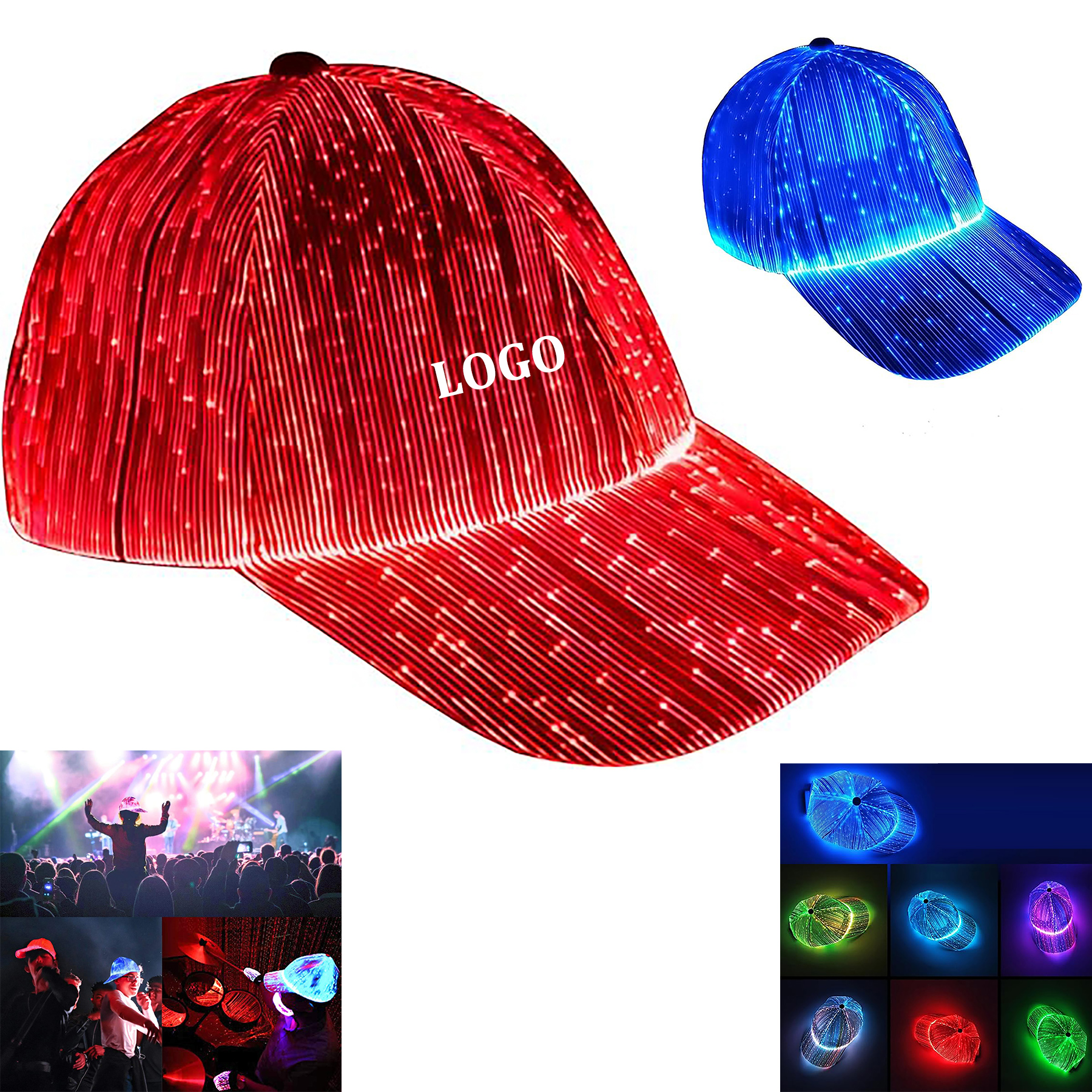 Party LED Baseball Cap 3
