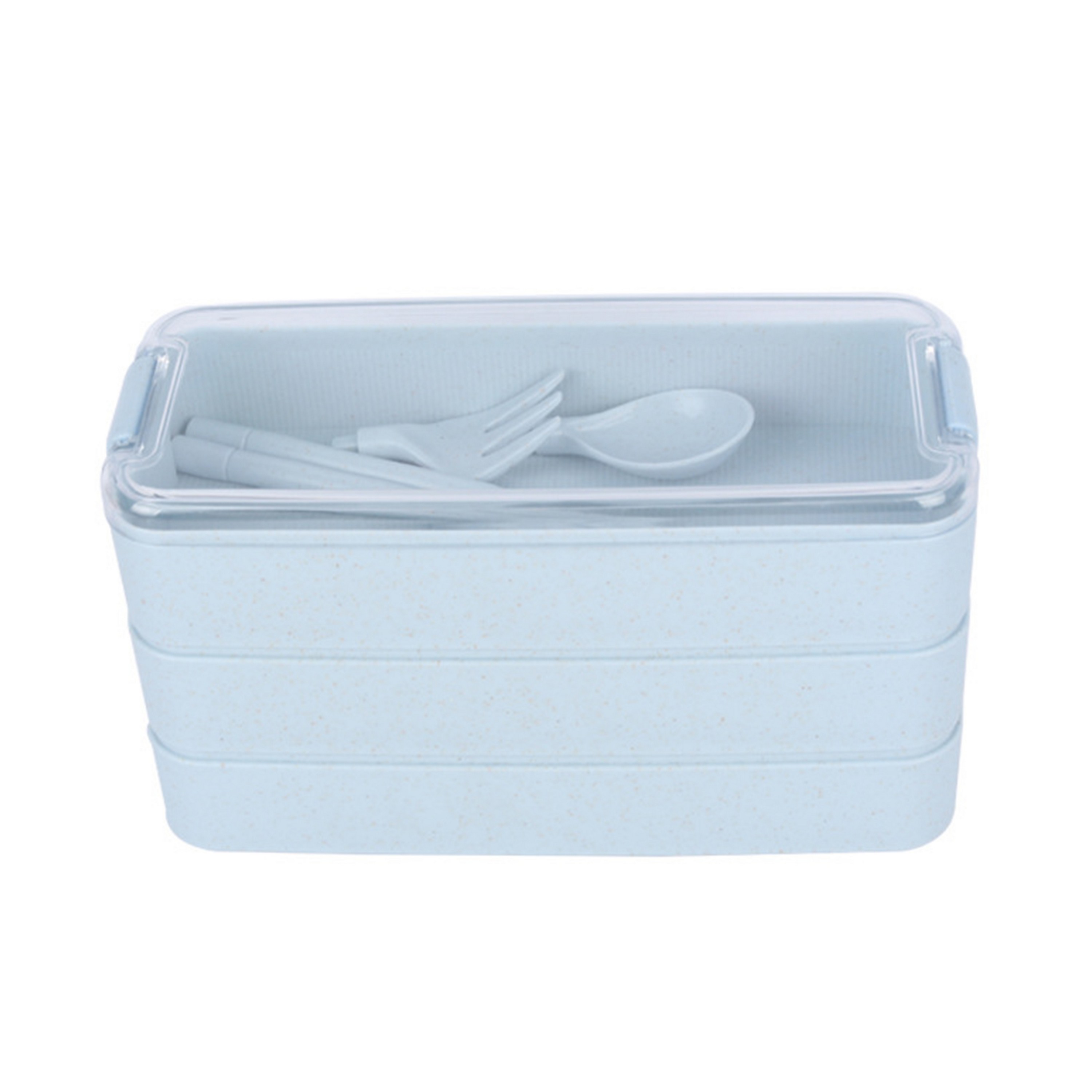 3-Layer Wheat Straw Adults Lunch Box 7