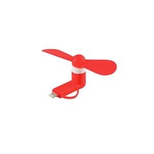 2 In 1 Mini Fan For USB C Ports With Safety Features 21