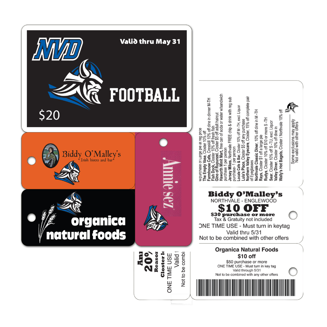 Key Tag 3 Up and 1 Card Combo 2