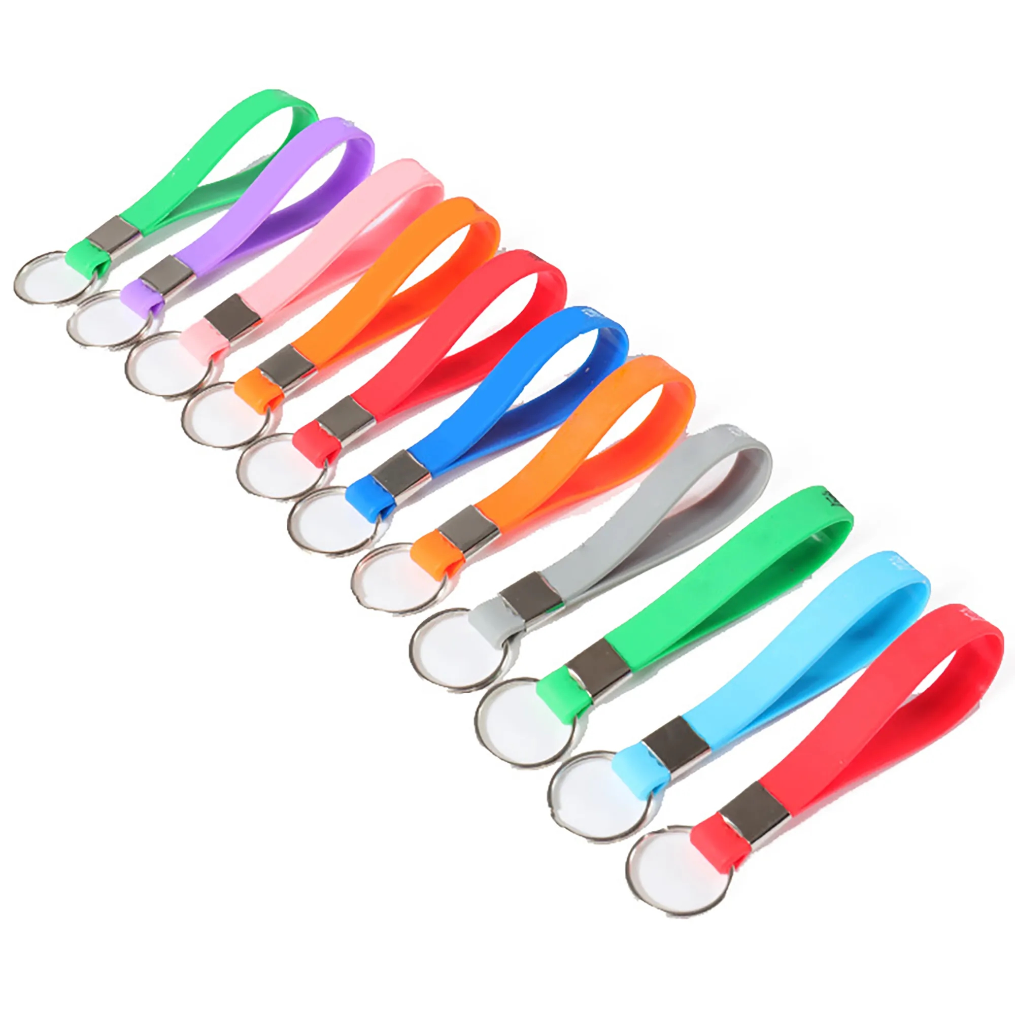Silicone Bracelet Keychain 2