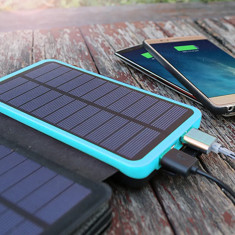 20000mAh Solar Charger with 4-Panels 7